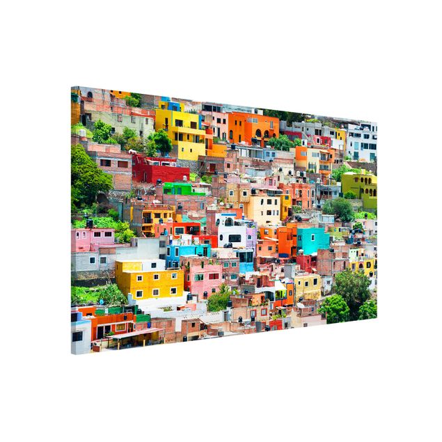 Decoración de cocinas Coloured Houses Front Guanajuato