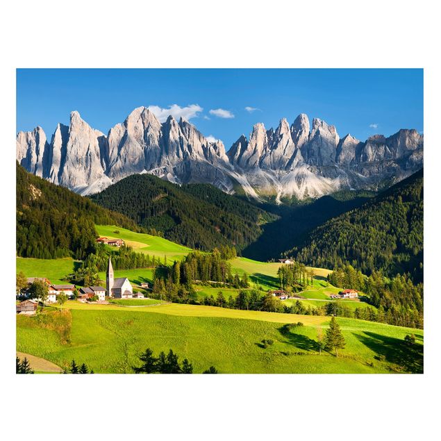 Cuadros de árboles para salón Odle In South Tyrol