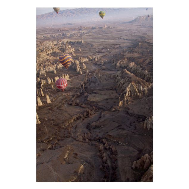 Cuadros de paisajes naturales  Hot Air Balloons Over Anatolia