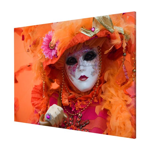 Cuadros retratos Carnival in Orange