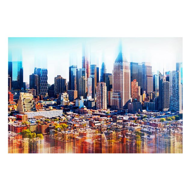 Cuadro New York Manhattan Skyline Urban Stretch