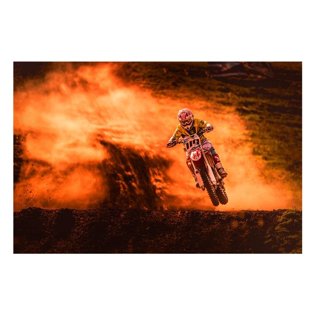Cuadro con paisajes Motocross In The Dust