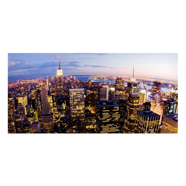Cuadros Nueva York New York Skyline At Night