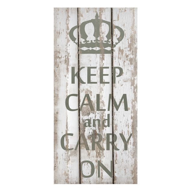 Tableros magnéticos frases No.RS183 Keep Calm And Carry On