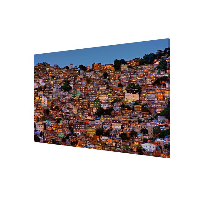 Cuadros modernos Rio De Janeiro Favela Sunset
