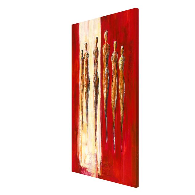 Cuadros abstractos Petra Schüßler - Six Figures In Red