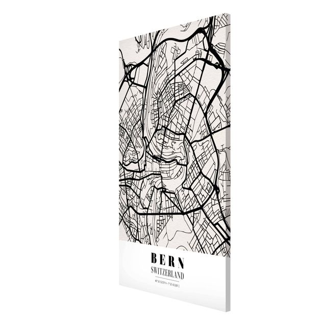 Tableros magnéticos frases Bern City Map - Classical