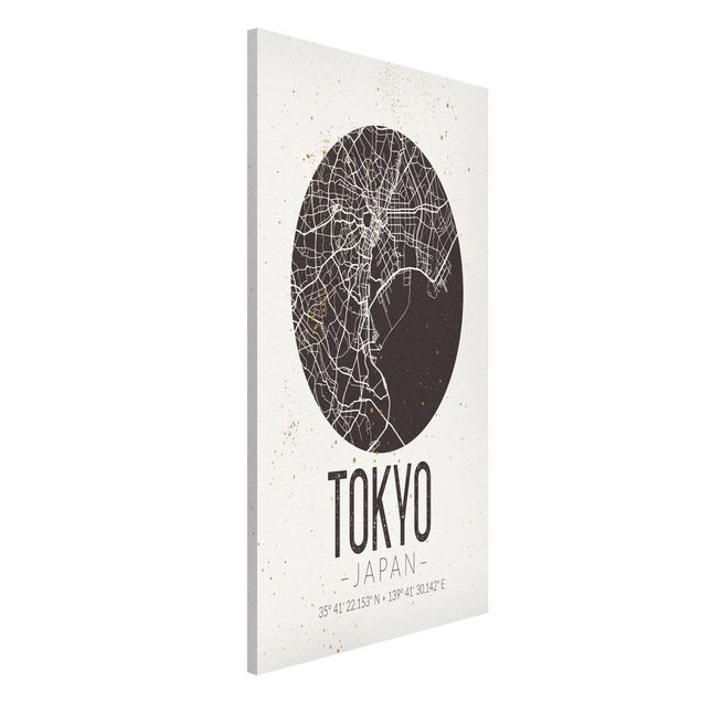 Decoración cocina Tokyo City Map - Retro