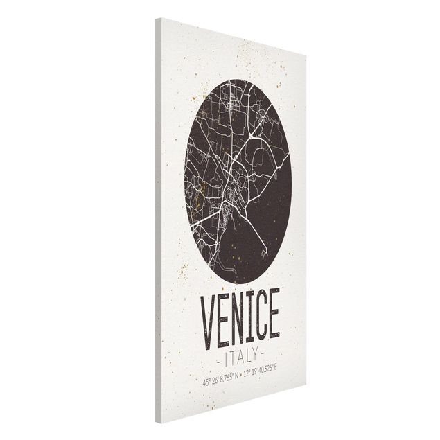 Decoración cocina Venice City Map - Retro