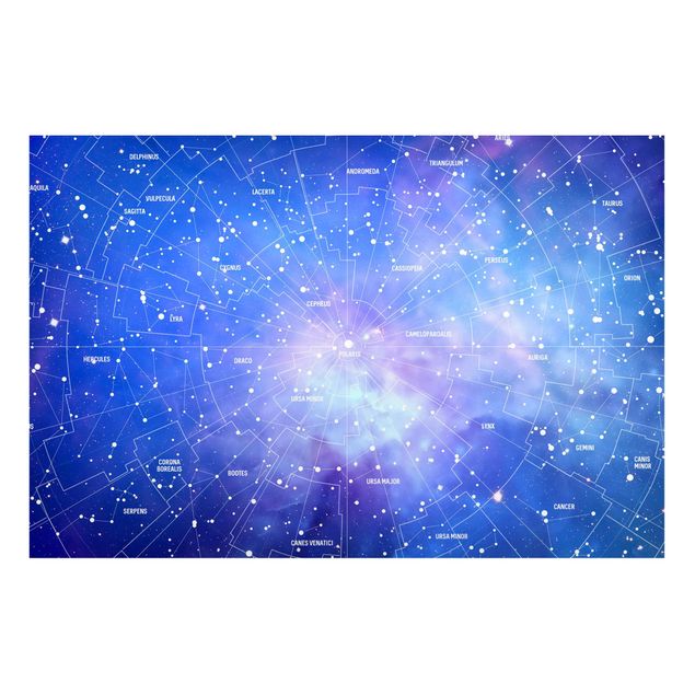 Tableros magnéticos mapamundi Stelar Constellation Star Chart