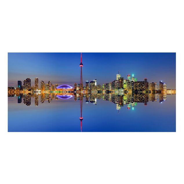 Cuadros ciudades Toronto City Skyline Before Lake Ontario