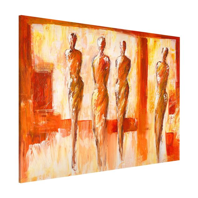 Decoración cocina Petra Schüßler - Four Figures In Orange