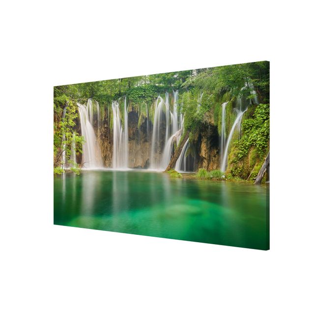 Cuadros paisajes naturaleza Waterfall Plitvice Lakes
