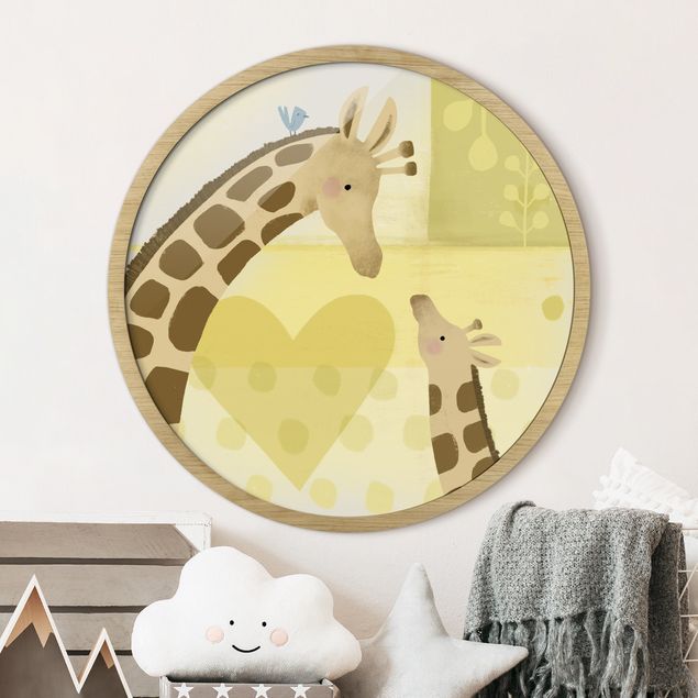 Decoración habitacion bebé Mum And I - Giraffes