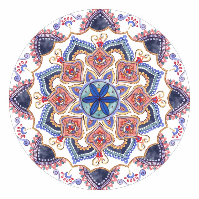 Papel pintado zen Mandala Meditation Mantra