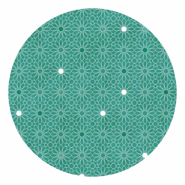 Papeles pintados modernos Moroccan Stars Pattern