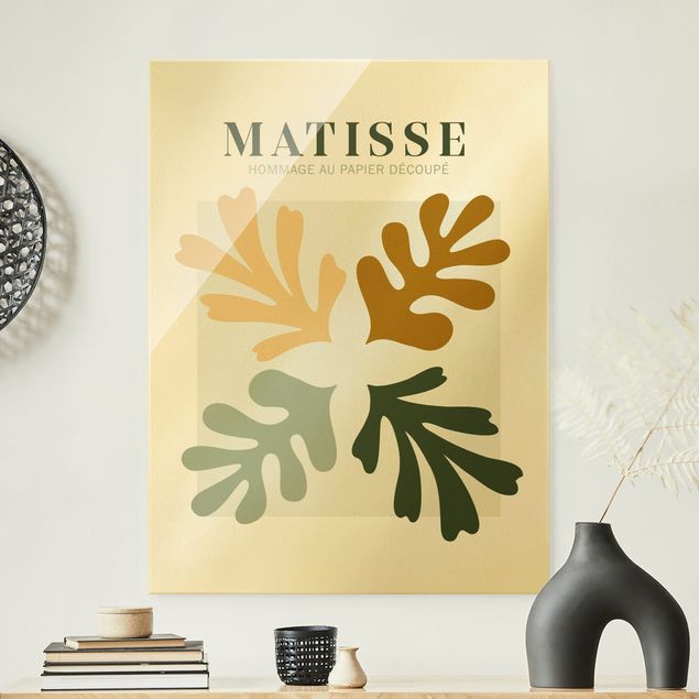 Cuadros abstractos modernos Matisse Interpretation - Leaves