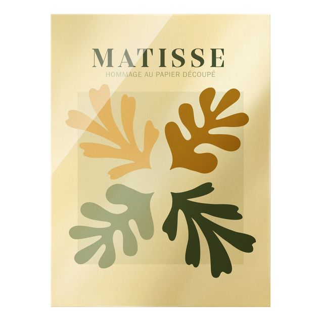 Cuadros decorativos Matisse Interpretation - Leaves