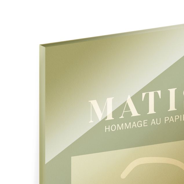 Tableros magnéticos de vidrio Matisse Interpretation - Face And Stars