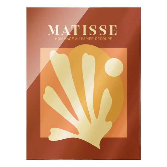 Cuadros modernos Matisse Interpretation - Combination Red