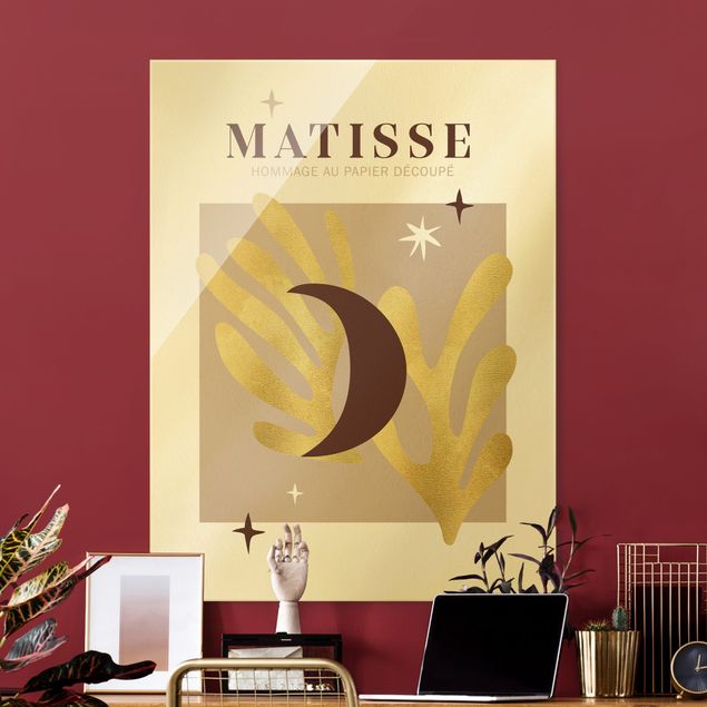 Cuadros abstractos para salón Matisse Interpretation - Moon And Stars