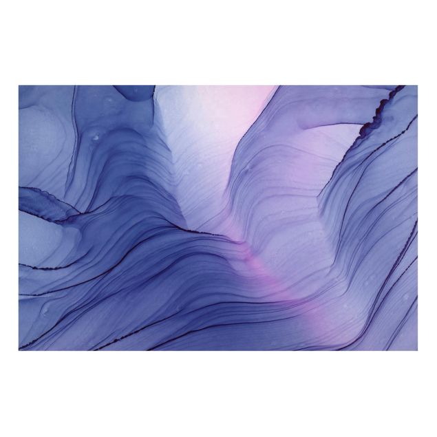 Cuadros abstractos Mottled Violet