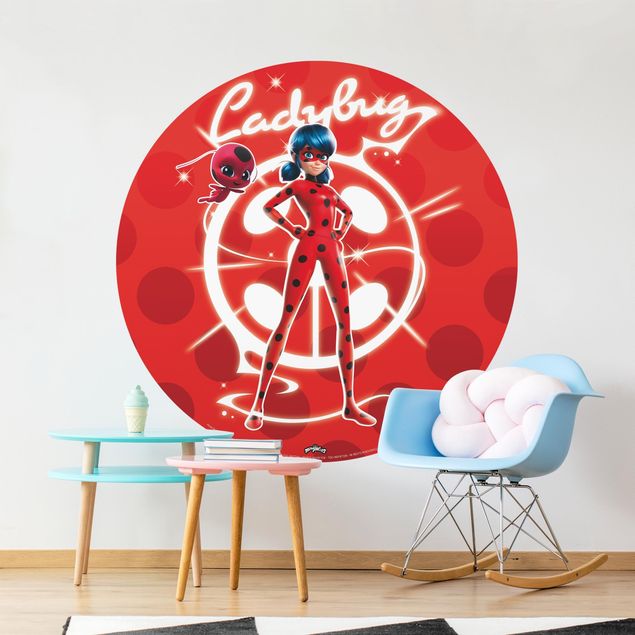 Papel pintado con patrones Miraculous Ladybug in Paris