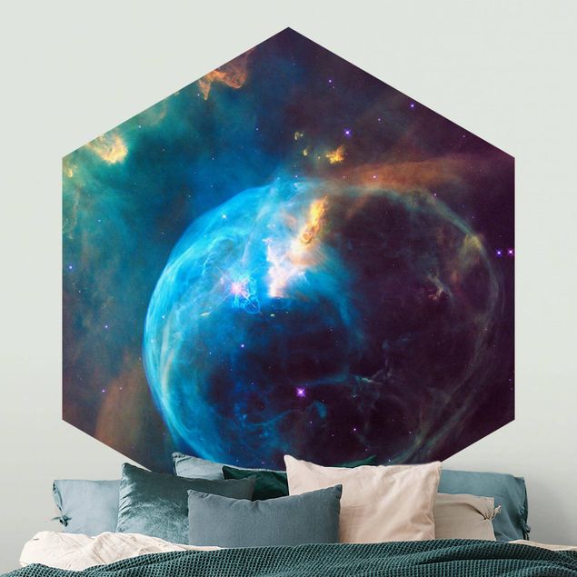 Papel pintado salón moderno NASA Picture Bubble Nebula