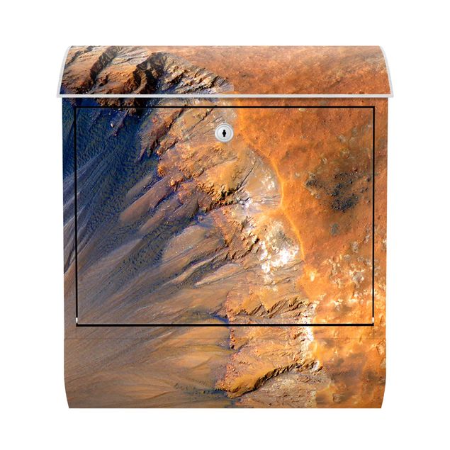 Buzón exterior marrón NASA Picture Marsian Crater