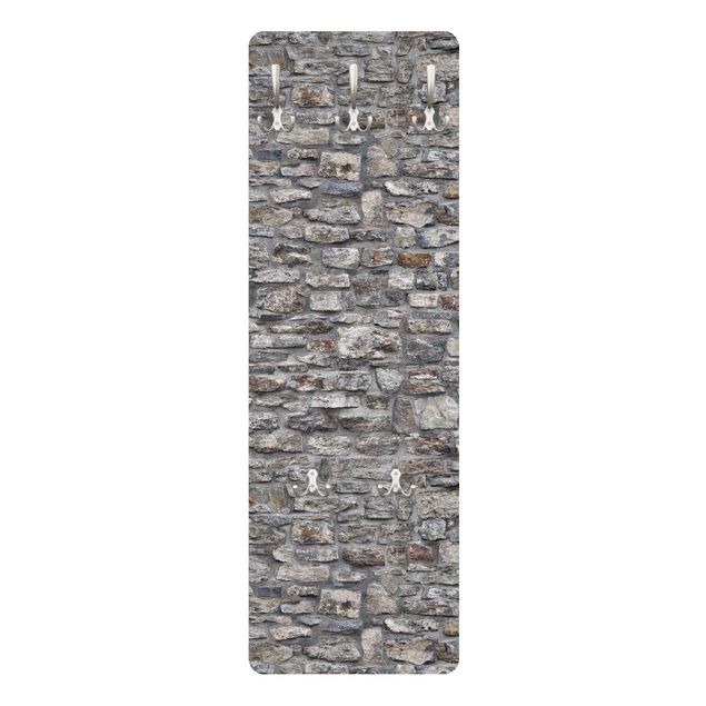 Perchero pared gris Natural Stone Wallpaper Old Stone Wall