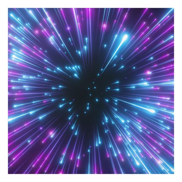 Tableros magnéticos de vidrio Neon Fireworks