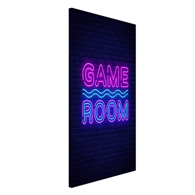 Tableros magnéticos frases Neon Text Game Room