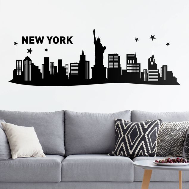 Vinilo nueva york New York City Skyline