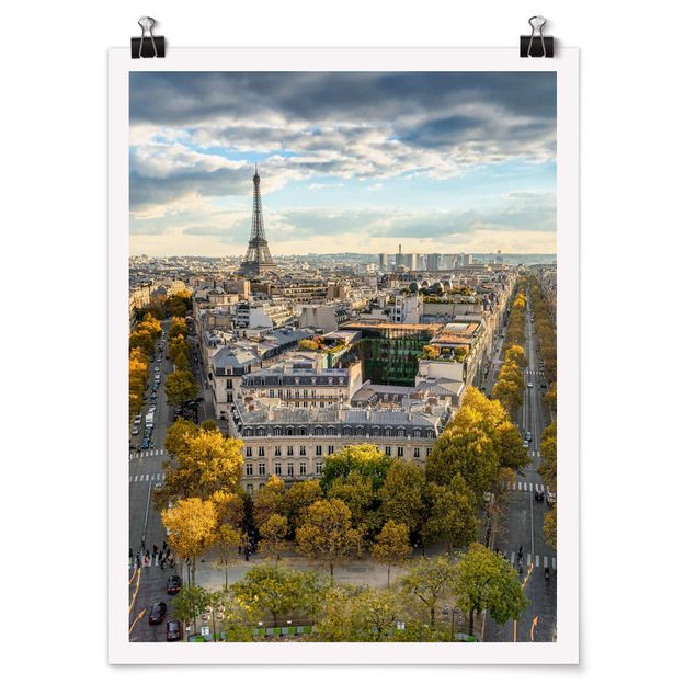 Póster ciudades del mundo Nice day in Paris