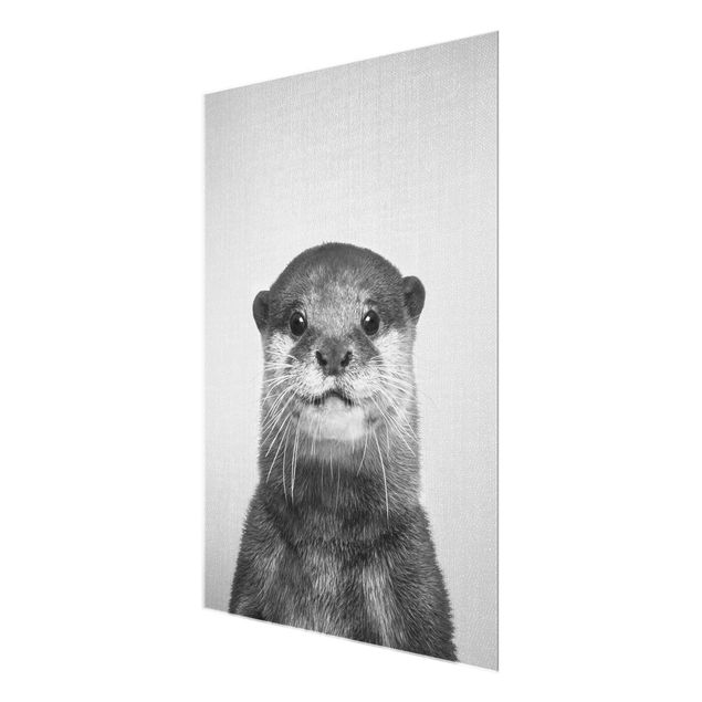 Cuadros de Gal Design Otter Oswald Black And White
