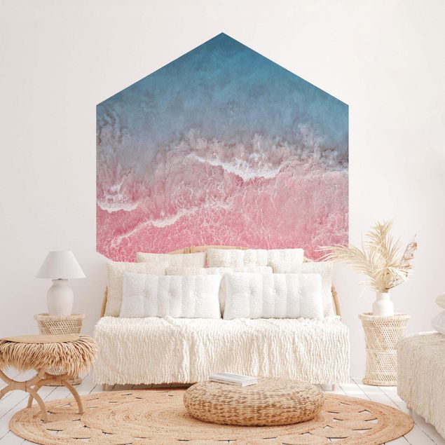 Papel pintado paisajes Ocean In Pink