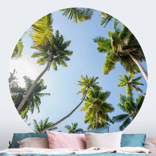 Papel pintado cielo Palm Tree Canopy