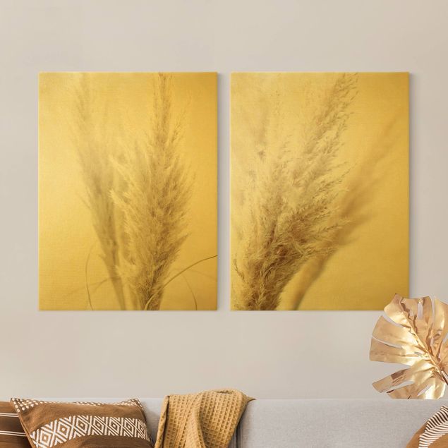 Cuadros flores Pampas Grass In Light