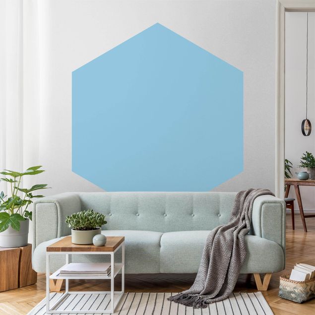 Papel pintado salón moderno Pastel Blue