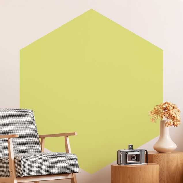 Papel pared liso Pastel Green