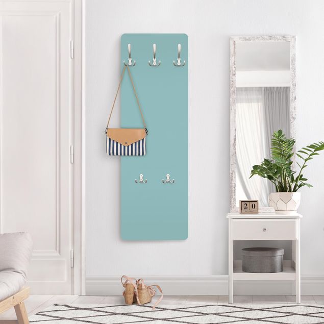 Percha pared Pastel Turquoise