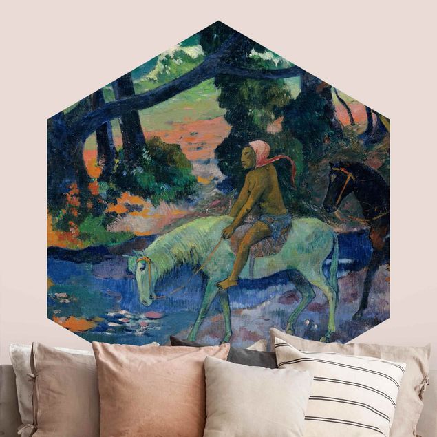 Cuadros Impresionismo Paul Gauguin - Flight