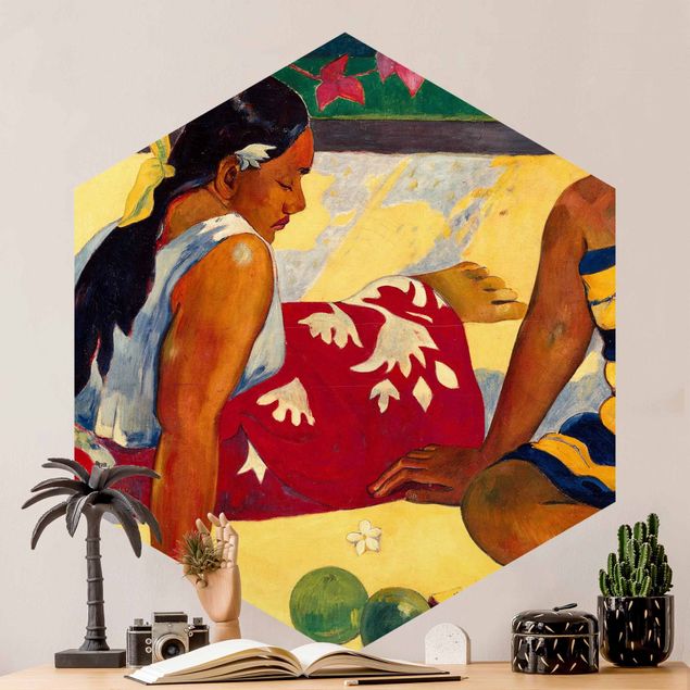 Cuadros Impresionismo Paul Gauguin - Tahitian Women