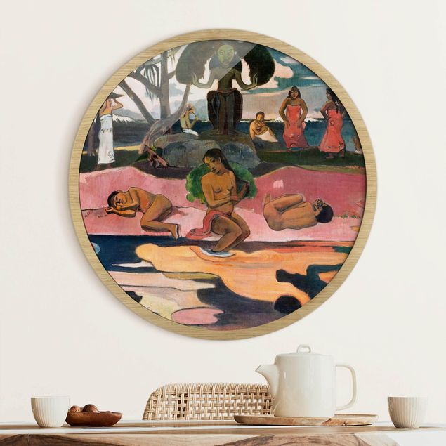 Cuadro del Impresionismo Paul Gauguin - Day of the God