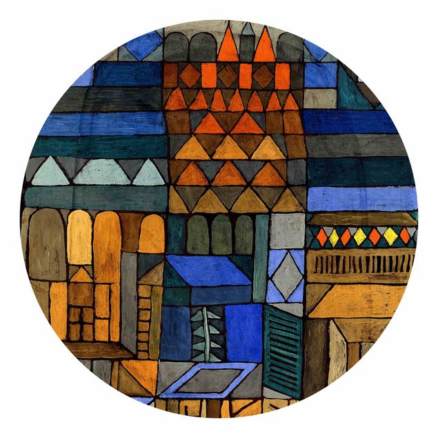 Papel pintado ciudad Paul Klee - Beginning Coolness