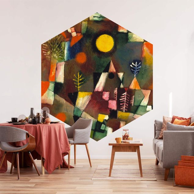 Estilos artísticos Paul Klee - Full Moon