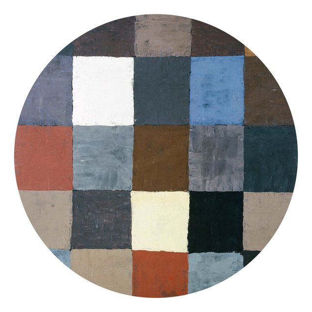 Papel pintado con patrones Paul Klee - Color Chart (on Gray)