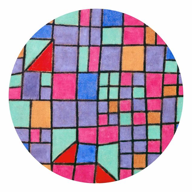 Papel pintado con patrones Paul Klee - Glass Facade