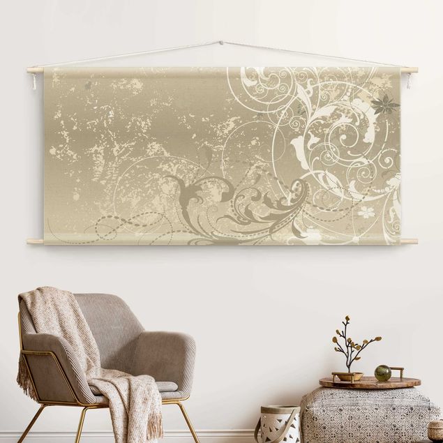 Tapices modernos para pared Mother Of Pearl Ornament Design