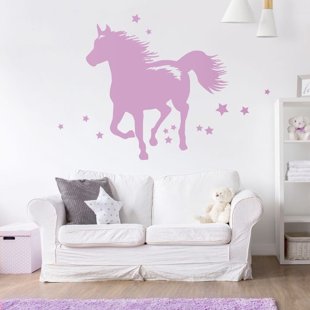 Decoración habitación infantil Horse